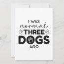 Search for three dogs cards Funny