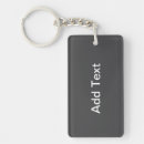 Search for colours rectangular key rings For him