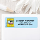 Search for bullying return address labels Charlie brown