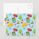 Search for cute patterns postcards For kids