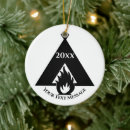 Search for camping christmas tree decorations Campfire
