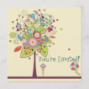 Search for colourful vector invitations Floral