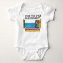 Search for periodic table baby clothes Humour