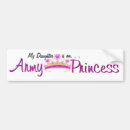 Search for daughter bumper stickers Army