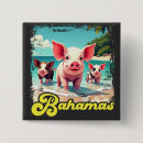 Search for vacation square badges Tropical island