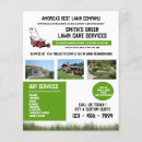 Search for lawn service flyers Landscaping business