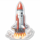 Search for space shuttle stickers Rocket launch