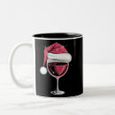 Search for funny wine glasses mugs Xmas