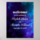 Search for space welcome posters Blue