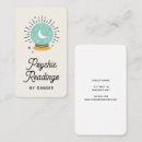 Search for psychic medium business cards Boho