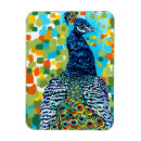 Search for peacock rectangular magnets Feathers