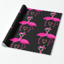 Search for christmas flamingo wrapping paper Santa claus