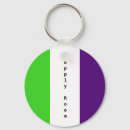 Search for colour block key rings White