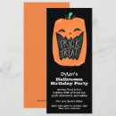 Search for pumpkin trick invitations Costume party