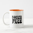 Search for scary mugs Black and orange
