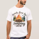 Search for camping friends tshirts Fires