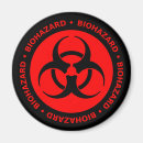Search for biohazard magnets Red
