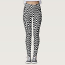 Search for black and white lines leggings Elegant