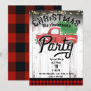 Search for red barn christmas invitations Wood