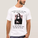 Search for da vinci tshirts Mona lisa