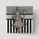 Search for alice in wonderland badges Vintage