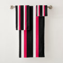 Search for pink stripes bath towels White