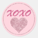 Search for xoxo valentine stickers Glitter