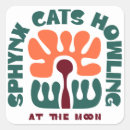 Search for moon flower stickers Cat