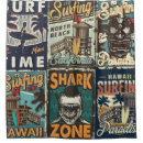 Search for surf shower curtains Tiki