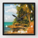 Search for caribbean clocks Tropical beach