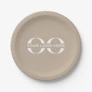 Search for logo paper plates Corporate marketing swag