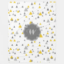 Search for grey and yellow blankets Modern