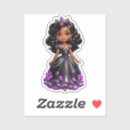 Search for girl dark skin stickers Black