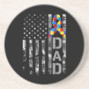 Search for autism coasters Dad
