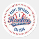 Search for rookies stickers Red white and blue