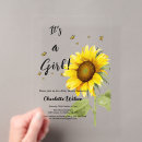 Search for sunflower and butterfly invitations Watercolor