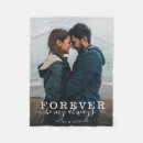 Search for romantic couple blankets Forever