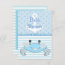 Search for crab baby shower invitations Beach