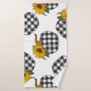 Search for thanksgiving bath towels Sunflower