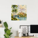 Search for boca posters Watercolor