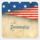 Search for vintage american flag stickers Patriotic
