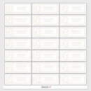 Search for monogrammed address stickers For her