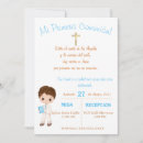 Search for primera comunion invitations Boy