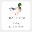 Search for baby shower duck thank you stickers Gender neutral