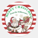 Search for rudolph stickers Santa