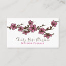 Search for cherry blossoms business cards Oriental