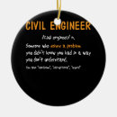 Search for civil engineer christmas tree decorations Funny