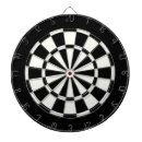 Search for black and white dartboards House party