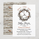 Search for antler baby shower invitations Wreath