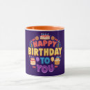 Search for happy birthday cake mugs Candle